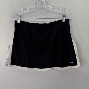 Nike Black and White Athletic Skort